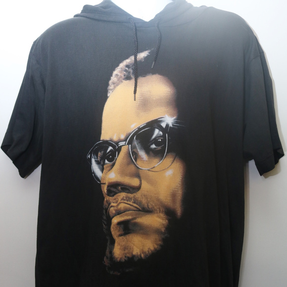 Other - 90's Vintage "MALCOM X" Specialty T-shirt Hoodie
